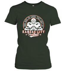 Vintage NFL Kansas City Football Logo Women's T-Shirt Women's T-Shirt - belovedtshirt