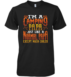I'm A Camping Papa Camping Dad Gift Men's Premium T-Shirt