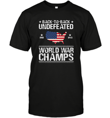 Back To Back Undefeated World War Champs Gift Men's T-Shirt Men's T-Shirt - belovedtshirt