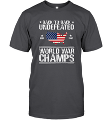 Back To Back Undefeated World War Champs Gift Men's T-Shirt Men's T-Shirt - belovedtshirt