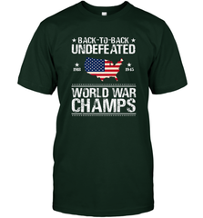 Back To Back Undefeated World War Champs Gift Men's T-Shirt Men's T-Shirt - belovedtshirt