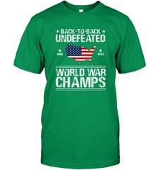 Back To Back Undefeated World War Champs Gift Men's T-Shirt Men's T-Shirt - belovedtshirt