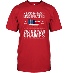 Back To Back Undefeated World War Champs Gift Men's T-Shirt Men's T-Shirt - belovedtshirt