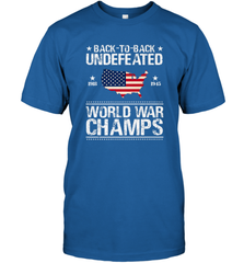 Back To Back Undefeated World War Champs Gift Men's T-Shirt Men's T-Shirt - belovedtshirt