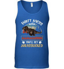 Dont mess with Mamasaurus Men's Tank Top Men's Tank Top - belovedtshirt