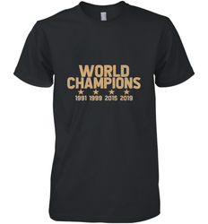 Us women's soccer team win world champions 4 four title 2019 Men's Premium T-Shirt