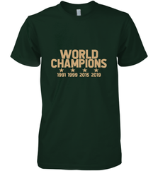 Us women's soccer team win world champions 4 four title 2019 Men's Premium T-Shirt Men's Premium T-Shirt - belovedtshirt