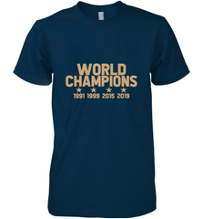 Us women's soccer team win world champions 4 four title 2019 Men's Premium T-Shirt Men's Premium T-Shirt - belovedtshirt