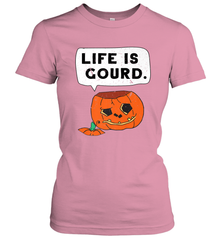 Funny Life Is Gourd Halloween Trick Or Treat Pumpkin Women's T-Shirt Women's T-Shirt - belovedtshirt