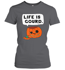 Funny Life Is Gourd Halloween Trick Or Treat Pumpkin Women's T-Shirt Women's T-Shirt - belovedtshirt