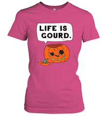 Funny Life Is Gourd Halloween Trick Or Treat Pumpkin Women's T-Shirt Women's T-Shirt - belovedtshirt