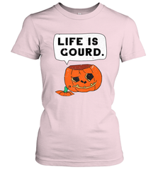 Funny Life Is Gourd Halloween Trick Or Treat Pumpkin Women's T-Shirt Women's T-Shirt - belovedtshirt