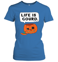 Funny Life Is Gourd Halloween Trick Or Treat Pumpkin Women's T-Shirt Women's T-Shirt - belovedtshirt