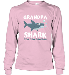 Grandpa Shark Family Shark Long Sleeve T-Shirt Long Sleeve T-Shirt - belovedtshirt