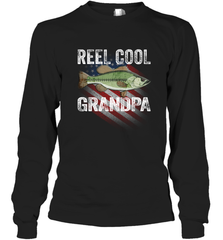 REEL COOL GRANDPA Long Sleeve T-Shirt Long Sleeve T-Shirt - belovedtshirt