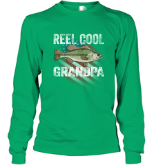 REEL COOL GRANDPA Long Sleeve T-Shirt Long Sleeve T-Shirt - belovedtshirt