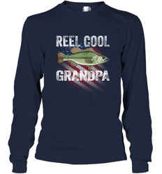 REEL COOL GRANDPA Long Sleeve T-Shirt