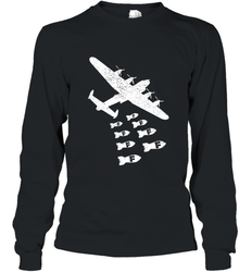 Christmas Gift Idea Bomber Dropping F Bombs Funny Long Sleeve T-Shirt
