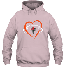 NFLAtlanta Falcons Heart Love Football Hooded Sweatshirt Hooded Sweatshirt - belovedtshirt