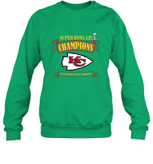 NFL Kansas City Chiefs Pro Line by Fanatics Super Bowl LIV Champions Crewneck Sweatshirt Crewneck Sweatshirt - belovedtshirt
