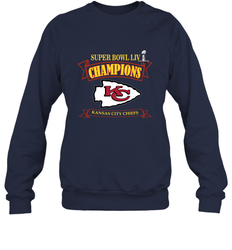 NFL Kansas City Chiefs Pro Line by Fanatics Super Bowl LIV Champions Crewneck Sweatshirt