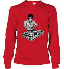 T shirt Dj bruce, by bruce Dj Long Sleeve T-Shirt Long Sleeve T-Shirt - belovedtshirt