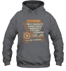 Funny Electrician For Men Dad Brother Uncle Papa Hooded Sweatshirt Hooded Sweatshirt - belovedtshirt
