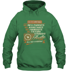 Funny Electrician For Men Dad Brother Uncle Papa Hooded Sweatshirt Hooded Sweatshirt - belovedtshirt
