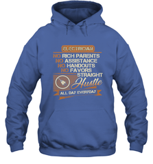 Funny Electrician For Men Dad Brother Uncle Papa Hooded Sweatshirt Hooded Sweatshirt - belovedtshirt
