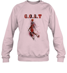 Basketball  Chicago Jordan G.O.A.T. Dunk Crewneck Sweatshirt Crewneck Sweatshirt - belovedtshirt