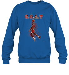 Basketball  Chicago Jordan G.O.A.T. Dunk Crewneck Sweatshirt Crewneck Sweatshirt - belovedtshirt