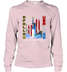 Apollo 11 50th Anniversary Moon Landing 1969 2019 Science Long Sleeve T-Shirt Long Sleeve T-Shirt - belovedtshirt