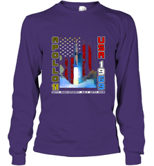 Apollo 11 50th Anniversary Moon Landing 1969 2019 Science Long Sleeve T-Shirt Long Sleeve T-Shirt - belovedtshirt