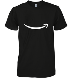 Smile Shirt  White Logo Men's Premium T-Shirt