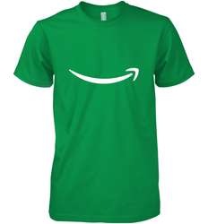 Smile Shirt  White Logo Men's Premium T-Shirt
