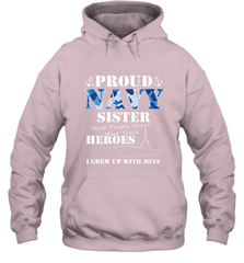 US Military Proud Navy Sister Men or Women Hooded Sweatshirt Hooded Sweatshirt - belovedtshirt