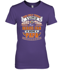NFL The Only Thing I Love More Than Being A Chicago Bears Fan Women's Premium T-Shirt Women's Premium T-Shirt - belovedtshirt