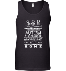 A shirt about Autism Men's Tank Top