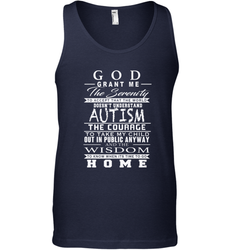 A shirt about Autism Men's Tank Top