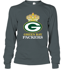 NFL Green Bay Packers Logo Champion Crown Long Sleeve T-Shirt Long Sleeve T-Shirt - belovedtshirt