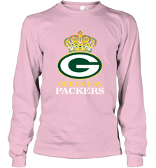 NFL Green Bay Packers Logo Champion Crown Long Sleeve T-Shirt Long Sleeve T-Shirt - belovedtshirt