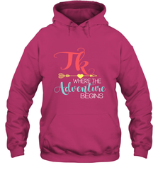 TK Transitional Kindergarten Where The Adventure Begins Hooded Sweatshirt Hooded Sweatshirt - belovedtshirt