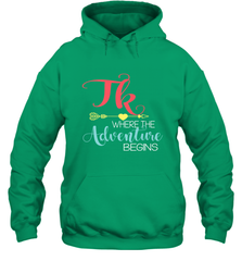 TK Transitional Kindergarten Where The Adventure Begins Hooded Sweatshirt Hooded Sweatshirt - belovedtshirt