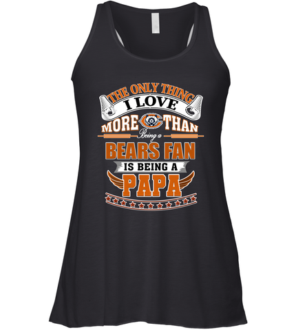 NFL The Only Thing I Love More Than Being A Chicago Bears Fan Women's Racerback Tank Women's Racerback Tank / Black / XS Women's Racerback Tank - belovedtshirt