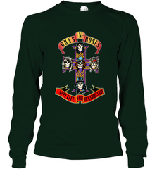 Guns N' Roses Classic Cross Logo Long Sleeve T-Shirt Long Sleeve T-Shirt - belovedtshirt