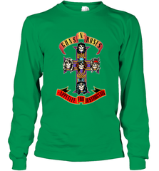 Guns N' Roses Classic Cross Logo Long Sleeve T-Shirt Long Sleeve T-Shirt - belovedtshirt