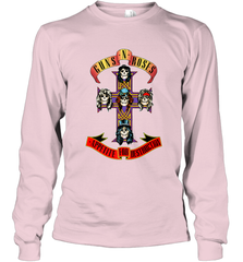Guns N' Roses Classic Cross Logo Long Sleeve T-Shirt Long Sleeve T-Shirt - belovedtshirt