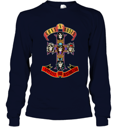 Guns N' Roses Classic Cross Logo Long Sleeve T-Shirt