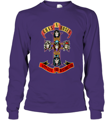 Guns N' Roses Classic Cross Logo Long Sleeve T-Shirt Long Sleeve T-Shirt - belovedtshirt