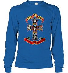 Guns N' Roses Classic Cross Logo Long Sleeve T-Shirt Long Sleeve T-Shirt - belovedtshirt